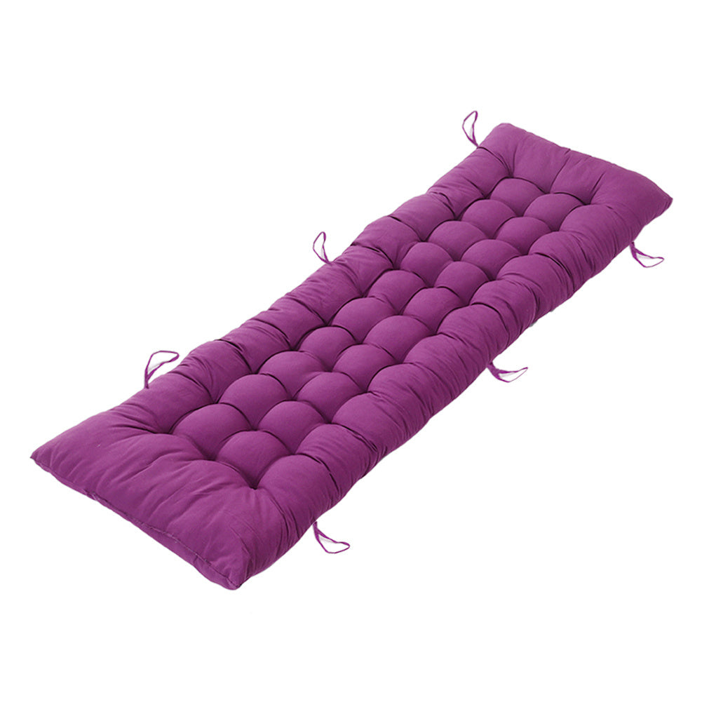 1pc Patio Chair Cushion Modern Sofa Chaise Lounge Cushion Seating Garden Bench Rattan Chair Cushion Swing Cushion 170*48*8cm Only Cushion