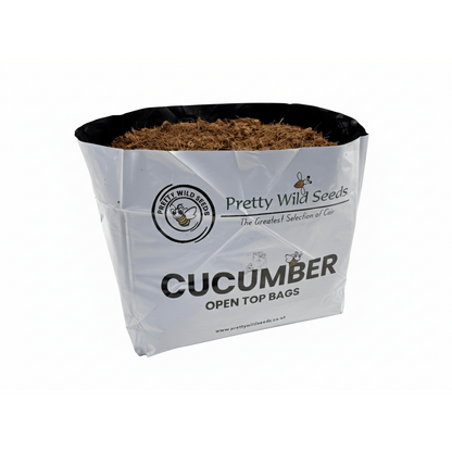 Cucumber Cocopeat Open Growbags | Natural Peat-Free Growing Medium/Potting Soil