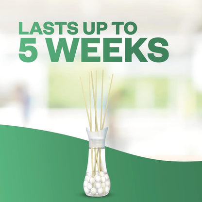 Air Wick Fresh Spring Oasis Reed Diffuser Pack of 5 x 25ml Long Lasting Fragrance Up to 20 Weeks continuous freshness
