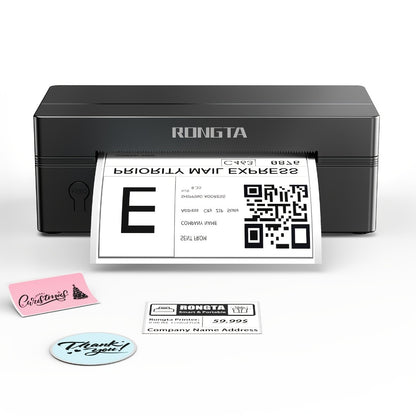 Rongta RP425 Wireless Thermal Label Printer 4x6 – Compact Shipping Label Maker for Small Business & Home, Compatible with Android, iPhone & Windows