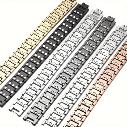 1pc Men'S stainless steel bracelet, Fashionable And Comfortable to Wear, Suitable for Boyfriends And Fathers As The Best Gift