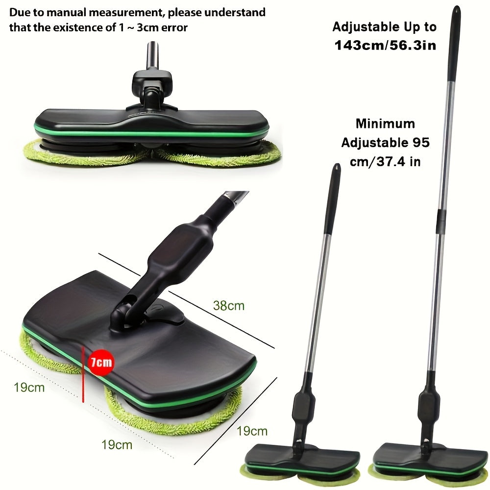Cordless Electric Floor Mop – Scrubber & Polisher Set