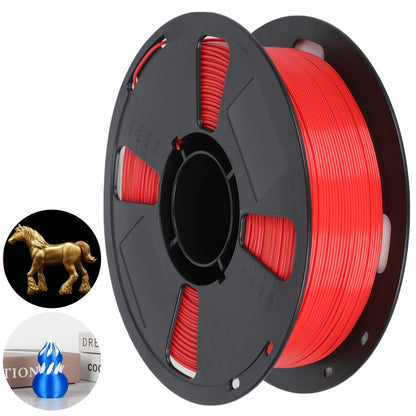 1kg/roll PLA+ 3D Printing Filament - Super Tough & Low Shrink FDM 3D Printer Compatible, 1.75mm Diameter with +/-0.03mm Layer Precision, Bubble-Free Spool Suitable for Most FDM 3D Printers (PLA/PETG/PLA+)