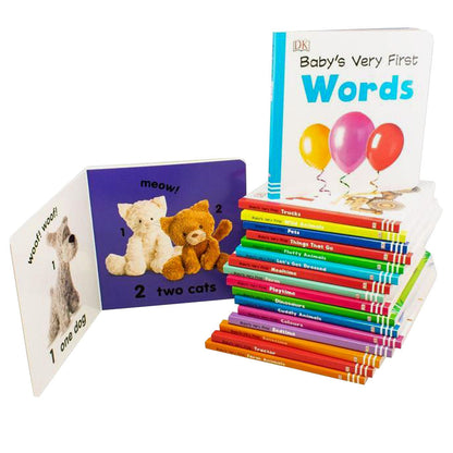 Baby'S Very First Library 18 Board Books Box Set To Help Little Ones Learn