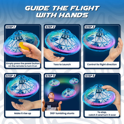 UFO Drone - Hand Controlled Drone