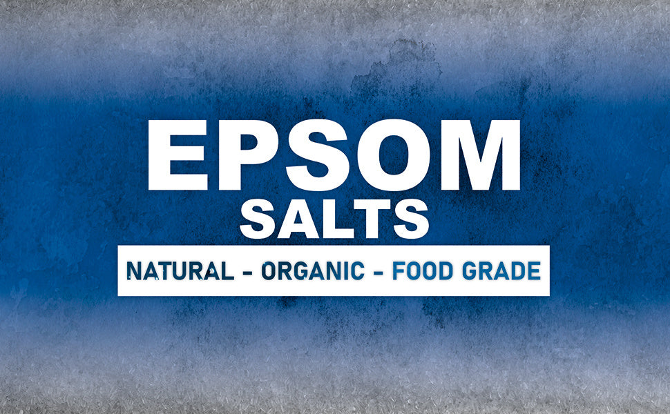Unscented Epsom Bath Salts - Natural Magnesium Sulphate | Infused Bath & Foot Soak | Relaxing Mineral Salts