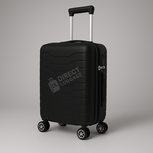 Direct Luggage Underseat Cabin Case 40 x 25 x 20 cm RyanAir Approved Size with Combination Lock and Detachable 360° Wheels T-HC-US-1627
