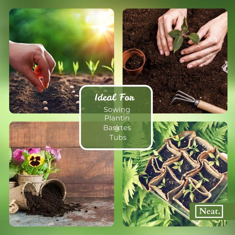 Multi-Purpose Compost 60L with Weed Membrane Included – Growmoor Nutrient-Rich Potting Soil for Beds, Borders, Pots & Hanging Baskets | Pack of 2 or 4 | Fast UK Delivery