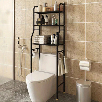 3 Tier Over Toilet Storage Rack Bathroom Laundry Washing Machine Shelf Organizer