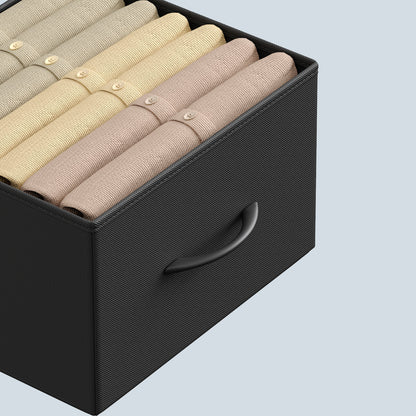 Nightstand with 2 Non-Woven Fabric Drawers, Chest of Drawers for Bedroom, Closet