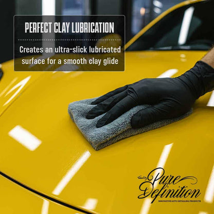 Quick Gloss Detailer - Car Detailing Spray Sealant & Coating For Vehicle Paintwork - Clay Lubricant - Pure Definition