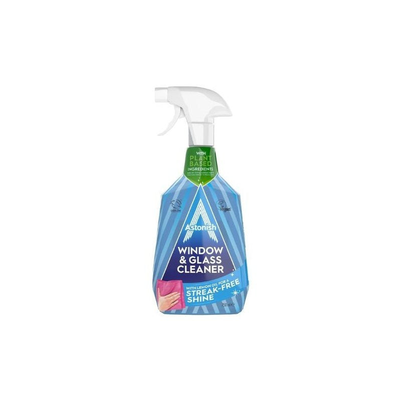 The Big Clean Bundle 8 Piece Home Cleaning Essentials Kit with 18 Toilet Rolls, Spray Bleach, Kitchen & Bathroom Cleaners, 20 Bin Bags, Window Spray & 50 Multipurpose Cloths