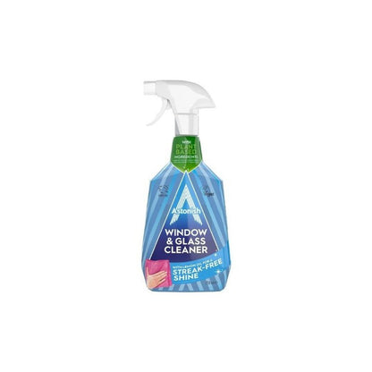 The Big Clean Bundle 8 Piece Home Cleaning Essentials Kit with 18 Toilet Rolls, Spray Bleach, Kitchen & Bathroom Cleaners, 20 Bin Bags, Window Spray & 50 Multipurpose Cloths