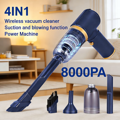 Vacuum Cleaner Powerful Suction for Pet Hair Hardwood Floor Carpet, USB Rechargeable Portable Handheld Vacuum for Home Car Office, Small Dust Cup, Ideal Gift for Anniversary Birthday