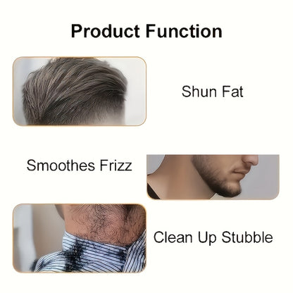 YAIAWISU Men' Electric Cordless Hair Clippers & Beard Trimmer with LCD Screen, USB Rechargeable Cordless T-Blade Shaver Suitable for Shaving, Tummy Trimming, Guide Comb System, USB- Grooming for and Travel