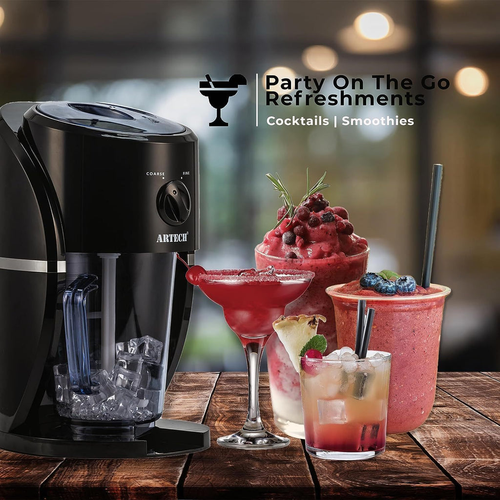 Electric Ice Crusher with Stirrer, Jug & Scoop
