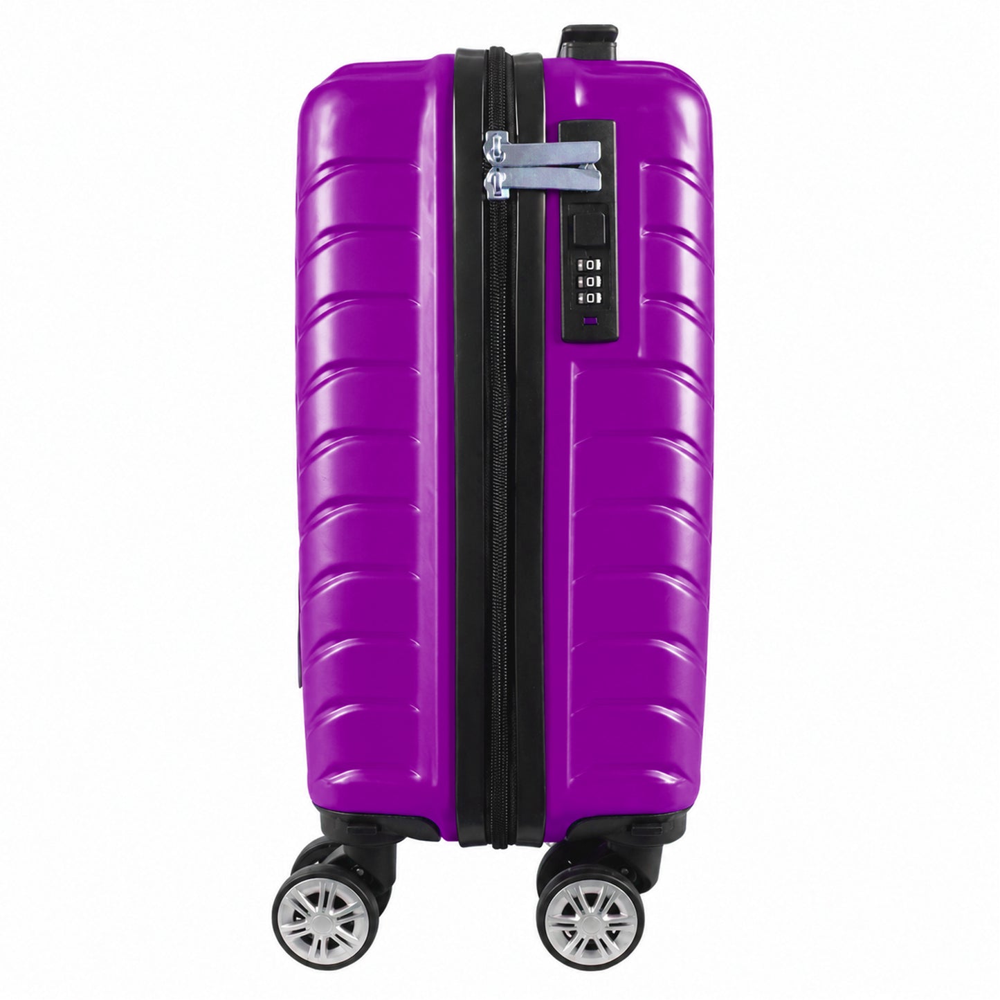 Direct Luggage Underseat Cabin Case 40 x 25 x 20 cm RyanAir Approved Size with Combination Lock and Detachable 360° Wheels T-HC-US-1627