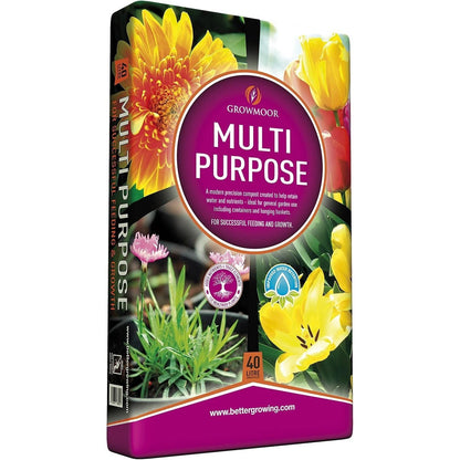 Pelle & Sol 10/20/40/50/60 Ltr Multi Purpose Compost - Compost for Outdoor Plants & Soil for Plants Indoors - Potting Soil for Pots Plants Outdoor - All Purpose Nutrient Rich Fertiliser, Houseplant Potting Mix
