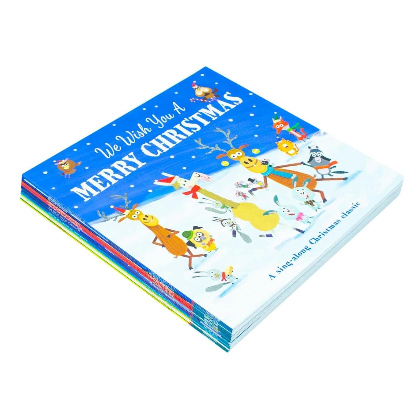 Santa'S Big Pack of Christmas Stories 10 Book Collection Set Christas Carol, Baby Bear, The Elf Next Door, Dino Claus, The Night Before Christmas