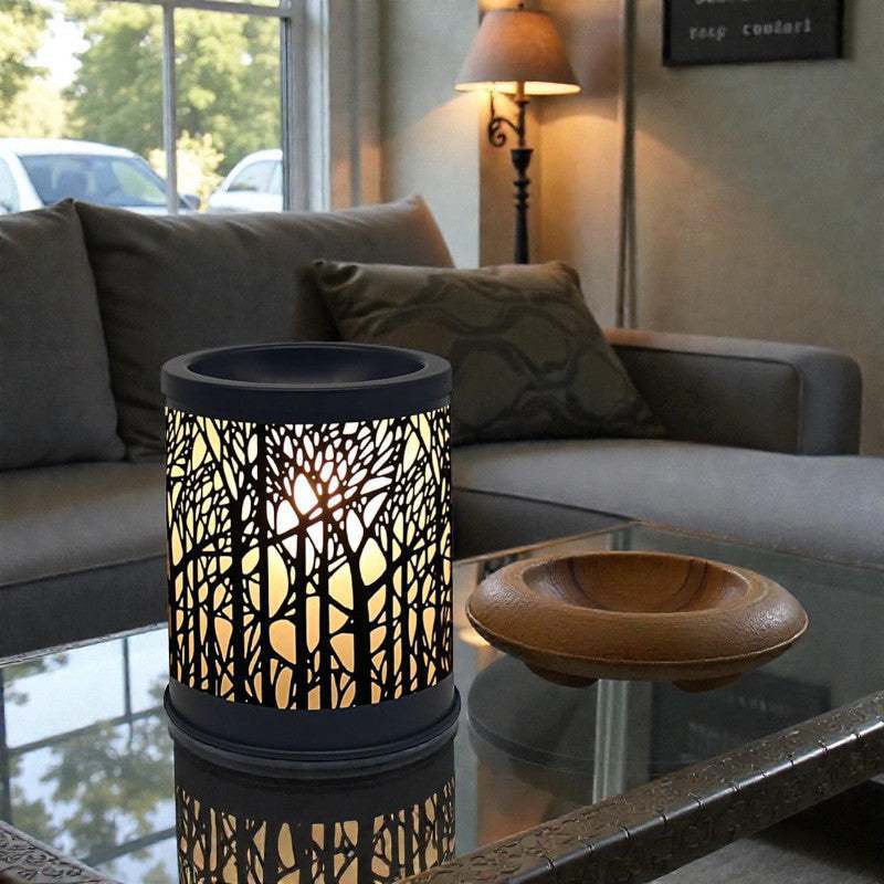 Electric Aroma Lamp Fragrance Diffuser Wax Tart Warmer and Oil Burner plus Scented Wax Melts