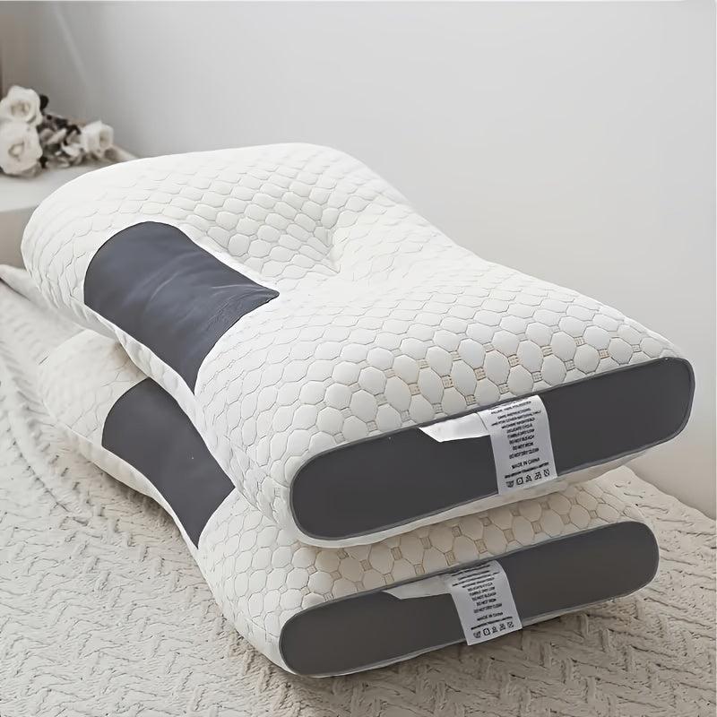 Pack of 2/1pc Neck Pillow, Removable & Washable, with High Quality Pillow Core, Soft Comfortable Pillows for Neck and Shoulder, Pillow for Sleeping, Low Profile Pillows, Pillow for Back Sleepers, Sofa, Bed, Living Room and Home Use, Soft Modern Neck