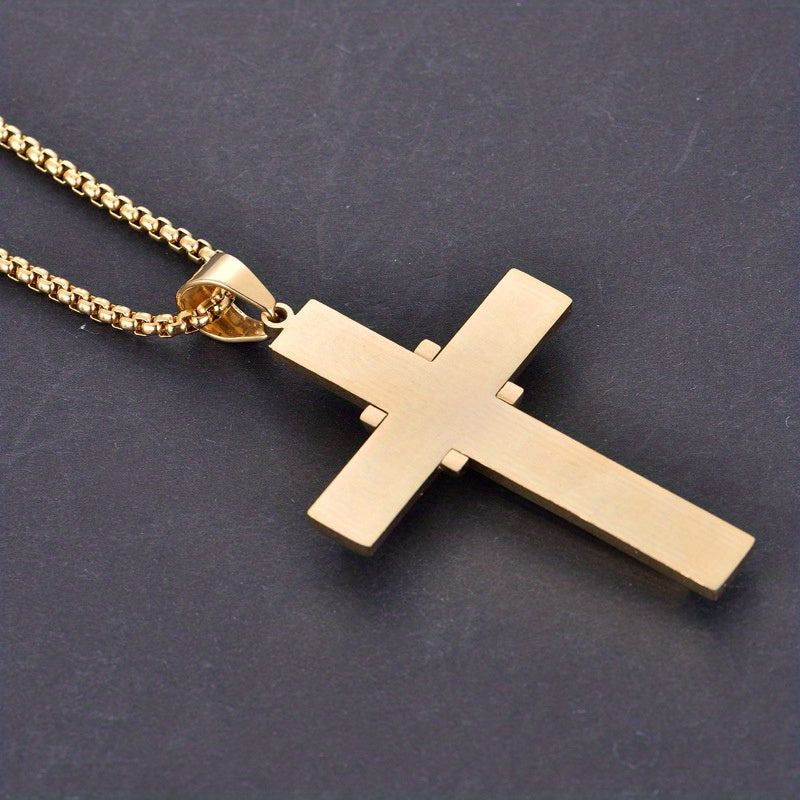 Retro Cross Pendant Necklace – Four Styles