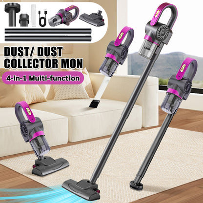 Upgraded 4-In-1 Cordless Handheld Stick Vacuum Cleaner, Super Lightweight Handheld Vacuum - 150W, 8500 Pa Strong Suction, High-Speed Motor, Large Dust Cup, Vacuuming & Mopping & Sweeping, Suitable for Home, Carpet, Office