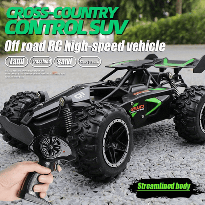 All-Terrain RC SUV Toy Car|Remote Control Racing Car - 2.4GHz Wireless Remote, 2-Wheel Drive, Anti-Shock System, Durable PVC Body & Anti-Skid Tires - Perfect for Off-Road, Sand, Grass & Indoor Play（Battery not Included）