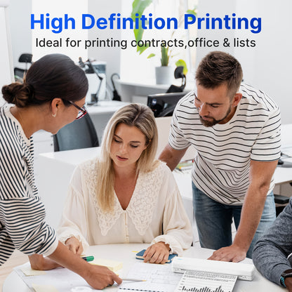 D810B Portable Inkless Thermal Printer - A4 Size, Prints Documents And Labels, Wireless Connection, USB Charging, Perfect For Travel And Office Use, Compatible With IOS And Android, Ideal Gift For Tattoo Artists And Business Professionals