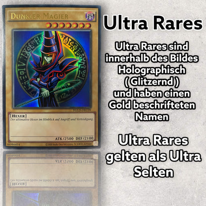 Yu-Gi-Oh! 50 Holo Cards Collection - English (e.g., XYZ, Synchro, Super, Ultra, etc.) Yugioh Glitter Cards