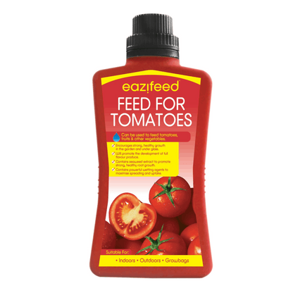 3x Eazifeed Multipurpose Tomato Plant Feed 500ml Liquid Plant Food for Tomatoes Fruits Vegetables Indoor Outdoor Garden Grow Bags