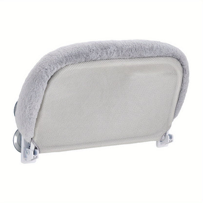 Foldable Cat Window Hammock Perch, Cat Window Bed with Powerful Suction Cup up to 18kg, Reversible Washable Cover Cat Hammock for Indoor Cats, Grey 52x30cm or 60x30cm