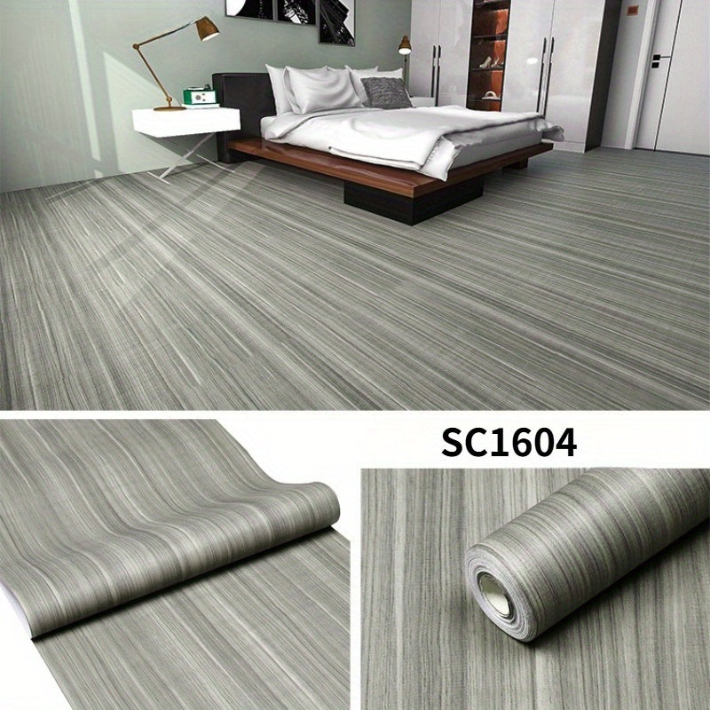 Quality Back Sticky Wall Stickers 61cm x 10M, Self-Adhesive Waterproof Vinyl Flooring Roll, Easy DIY Light Wood Plank Design, Wear-Resistant, Peel and Stick Floor & Wall Paper for Quick Home Renovation, Ideal for Living Room, Kitchen, Bathroom