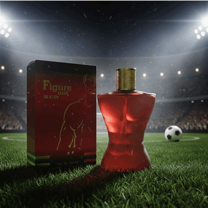Figure Out Red Men's Perfume EDT 100ml – Dynamic & Energizing Aromatic Spicy Fragrance for Him – Long-Lasting Masculine Perfume Spray – Invigorating Scent for Active Lifestyles, Sport, & Everyday Confidence – Premium Quality Designer Inspired Aroma – Unle