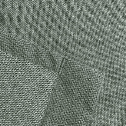 2pcs Linen Textured Blackout Curtains – Linen-Look Coated Thick Fabric Grommet Top Drapes for Bedroom & Living Room, Noise Reducing Energy Saving Window Panels for Home Decor 135GSM