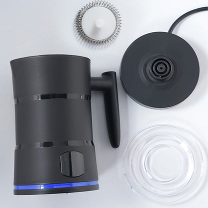Milk Frother, Milk Frother Electric, 4- in-1 Automatic Milk Frothers, Large Capacity Hot & Cold Milk Foamer, Silent Operation Milk Heater and Warmer for Coffee, Latte, Cappuccino, Chocolate
