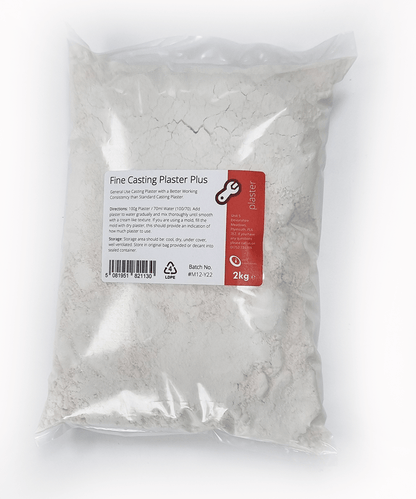 Fine Casting Plaster 2kg - Superior Plus Powder