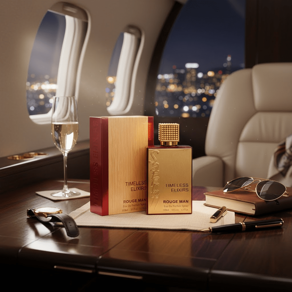 [Luxury Arabian Inspired Woody Gentlemen Fragrance for Men] - Timeless Elixirs Rouge Man 100ml EDT Long Lasting Men'S Perfume To Attract Women – - Sophisticated and Long-Lasting Men'S Fragrance Spray Natural Scent - Excellent Value Modern Masculine Fragra