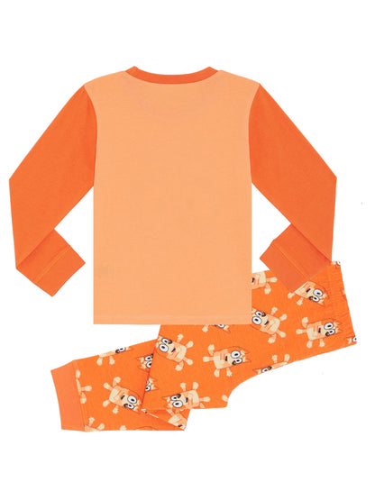 Bluey, Bingo, Chilli & Bandit 100% Combed Cotton Family Pyjamas Children's, Men's, Women's Christmas