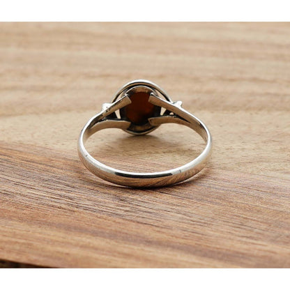 925 Sterling Silver Natural Gemstone Designer Ring~ Natural Gemstone Ring ~ Amethyst, Labradorite, Rainbow Moonstone, Carnelian, Malachite, Gift For Birthday