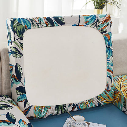 1/ 2/ 3 Seat Patio Sofa Cushion Cover Stretch Outdoor Rattan Couch Seat Slipcover Chair Slipcovers
