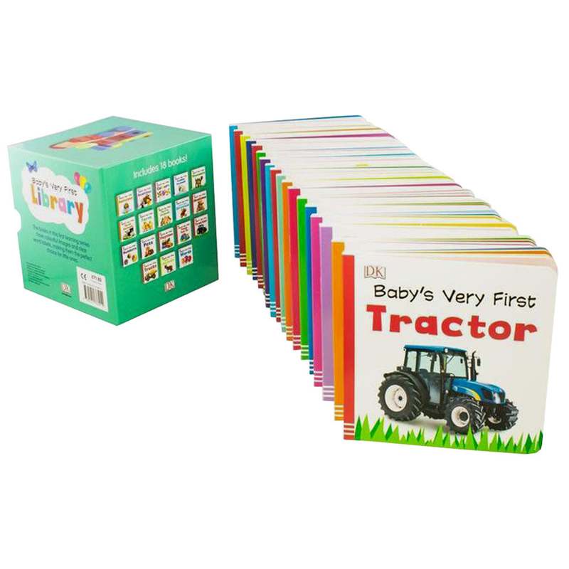 Baby'S Very First Library 18 Board Books Box Set To Help Little Ones Learn