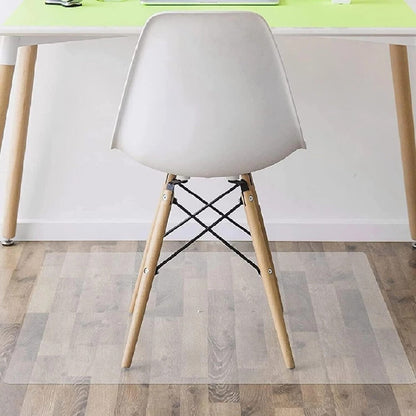 PVC Clear Chair Mat Non Slip Office Chair Desk Mat Floor Computer Carpet Protector Plastic Clear