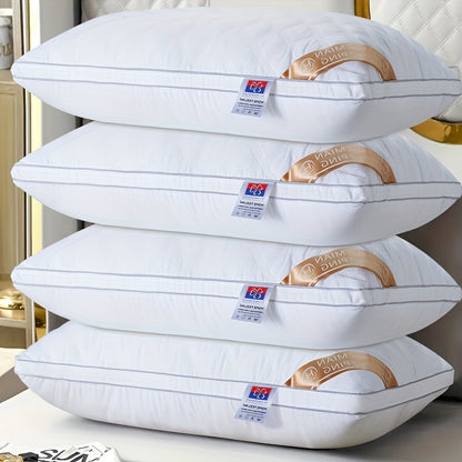 1pc 2pcs 4pcs 6pcs Weight 800GSM Luxury Hotel Quality 48x74cm Quilted Bed Pillows for Sleeping Deep Filled Bounce Back All Seasons