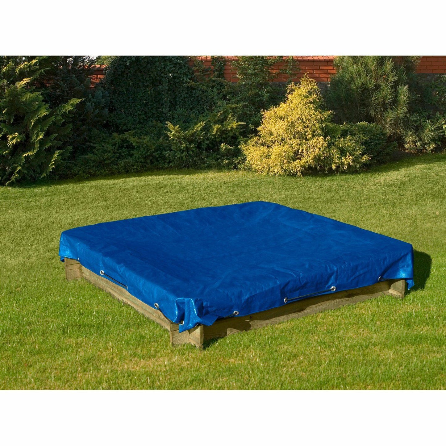 3x5m Blue Tarpaulin Waterproof Cover Trap Heavy Duty Waterproof Camping Sheet Cover 3 x 5 Metres