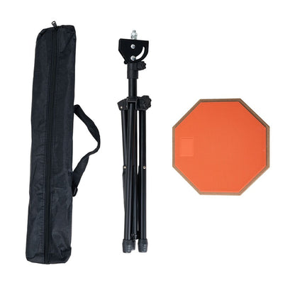 7.87-inch Mute Drum Practice Pad Set with Drum Pad and Portable Bag, Suitable for Drummers' Rehearsals and Beginner Practice