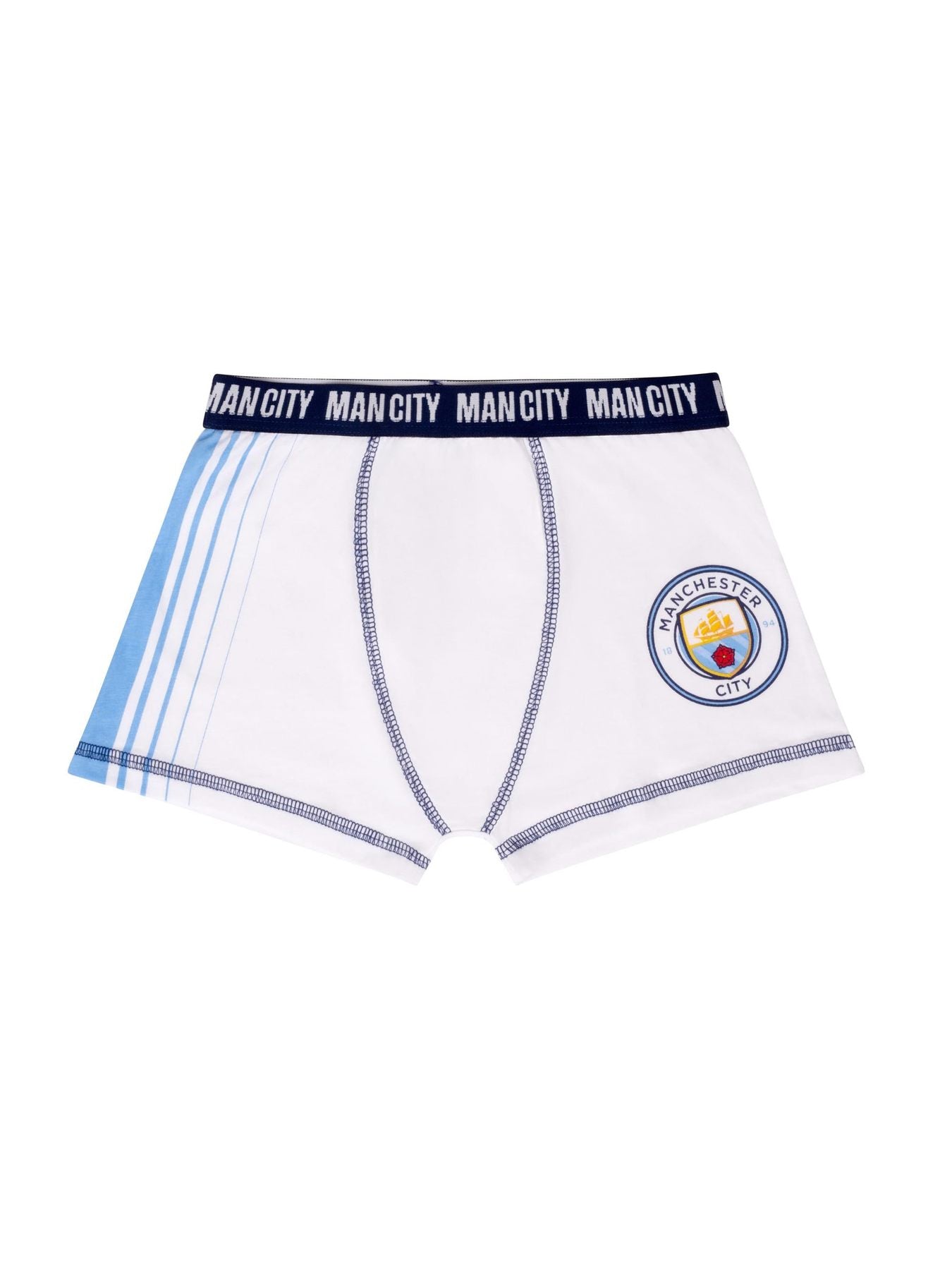 MANCHESTER CITY Boy'S 100% Cotton Briefs/Trunks 3 Pack