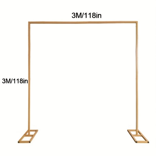 3x3m/ 10x10ft Adjustable Wedding Backdrop Stand Background Pipe Stage Decor, Wedding Decor, Wedding Decoration, Ceremony Setup, Event Decoration, Stylish Background, Elegant Decor, Sturdy Construction, Highquality Material, Photo Booth Background, Event S