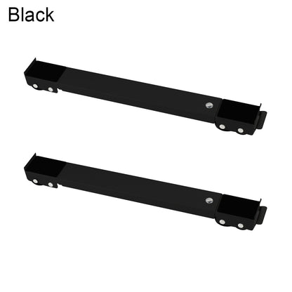 70.5CM 2pcs Heavy Duty Adjustable Moving Roller Wheel Set for Furniture Washing Machine Adjustable metal base stand, suitable for moving heavy objects, construction sites, workshops, and renovation cleaning.