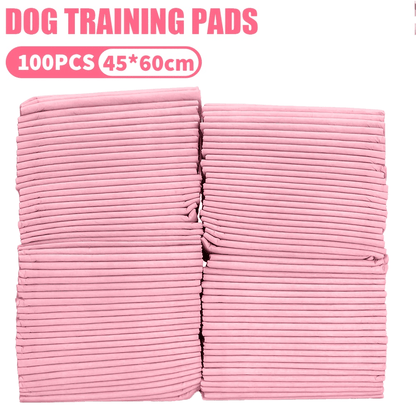 50pcs 100pcs Pet Training Pads 45x60cm, Super Absorbent Disposable Puppy Pee Pads, Quick-Dry Potty Pads Dog Pads for Indoor Training & Puppy Supplies, Extra Thick Puppy Pads Non-Slip Pet Piddle Pads for Small Medium Large Dogs